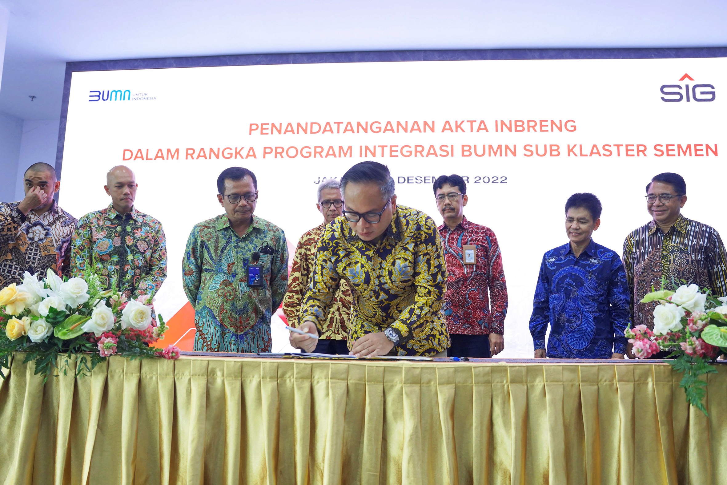 Resmi! Pemerintah Alihkan 75,51 % Saham Semen Baturaja ke SIG