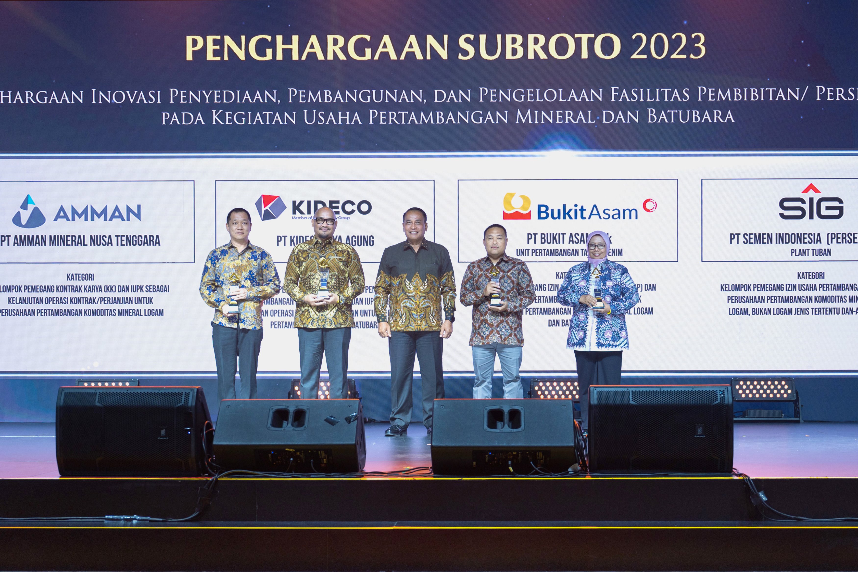 SIG dan Semen Padang Meraih Subroto Award 2023 atas Inovasi di Lahan Reklamasi dan Pemberdayaan Masyarakat Secara Berkelanjutan